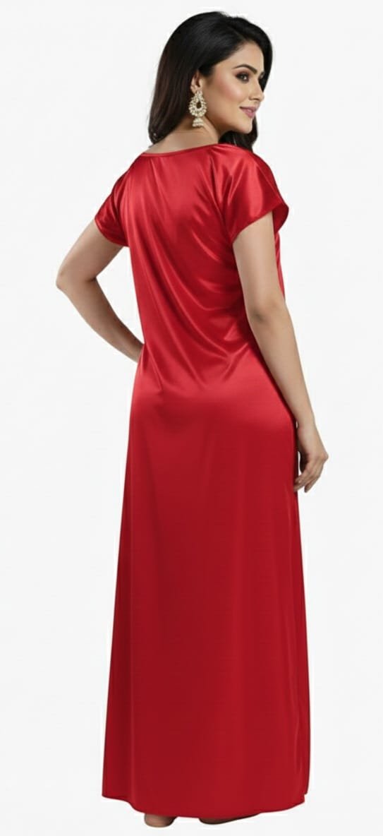 Ruby Glow Lycra Nighty - Image 2