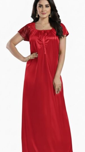 Ruby Glow Lycra Nighty