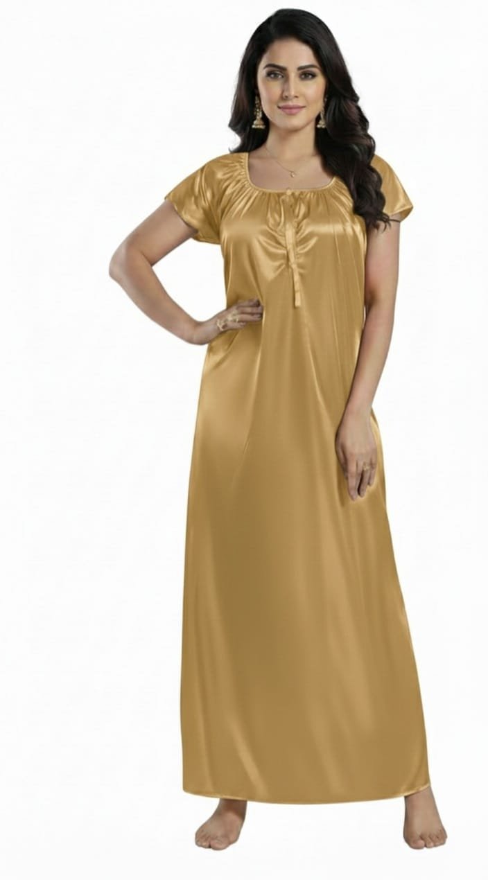 Honey Gold Luxe Lycra Nighty