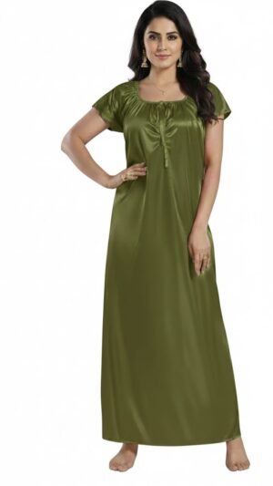 Emerald Whisper Lycra Nighty