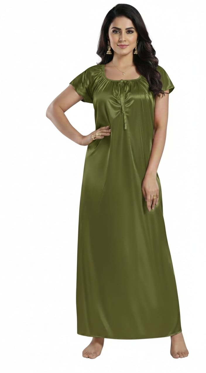 Emerald Whisper Lycra Nighty