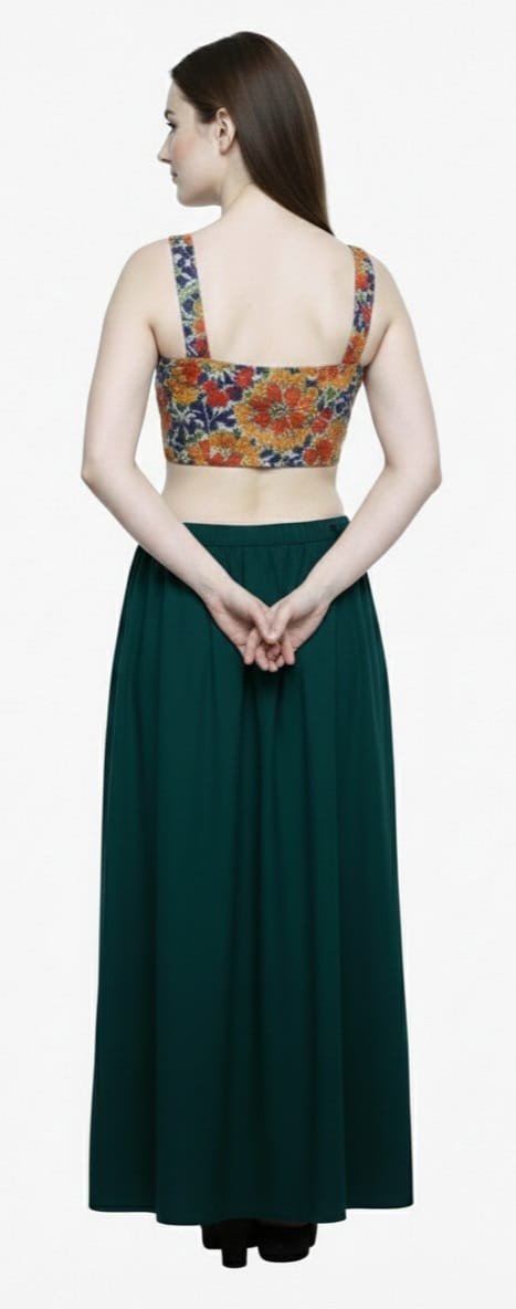 Green Soft Full Cotton Petticoat for Women (Pack of 2) - Image 4