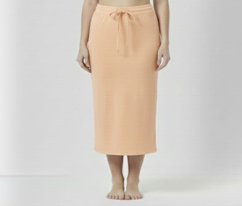 Peach Cream Nude Saree Shaper - Image 5