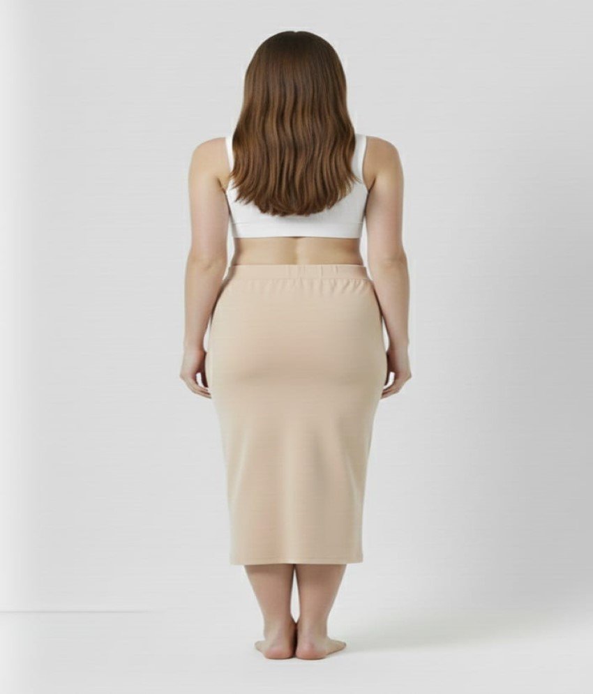 Soft Sand Beige Saree Shaper - Image 4