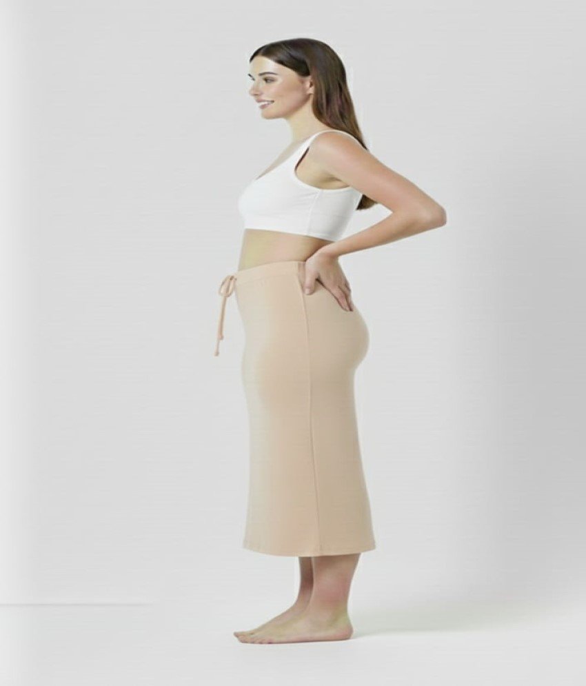 Soft Sand Beige Saree Shaper - Image 3