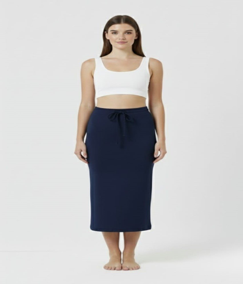 Deep Navy Blue Saree Shaper