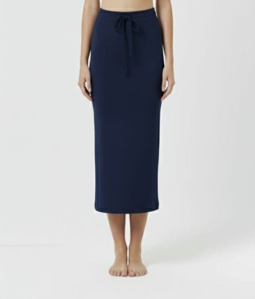 Deep Navy Blue Saree Shaper - Image 5