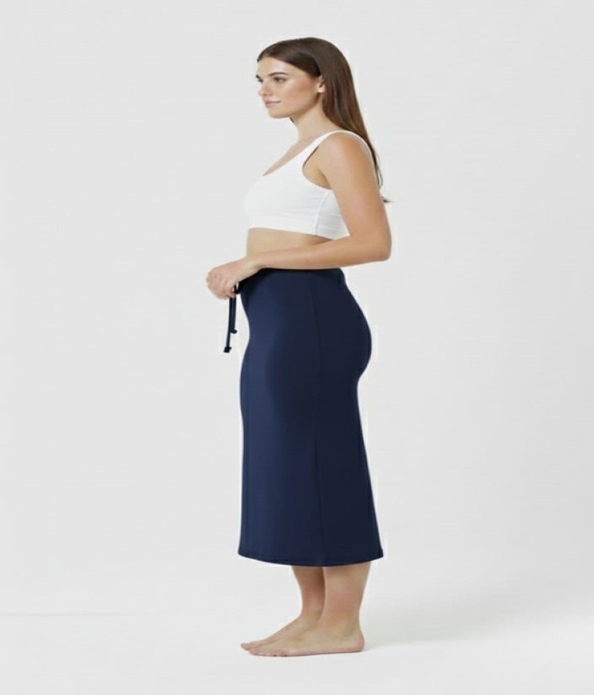 Deep Navy Blue Saree Shaper - Image 2