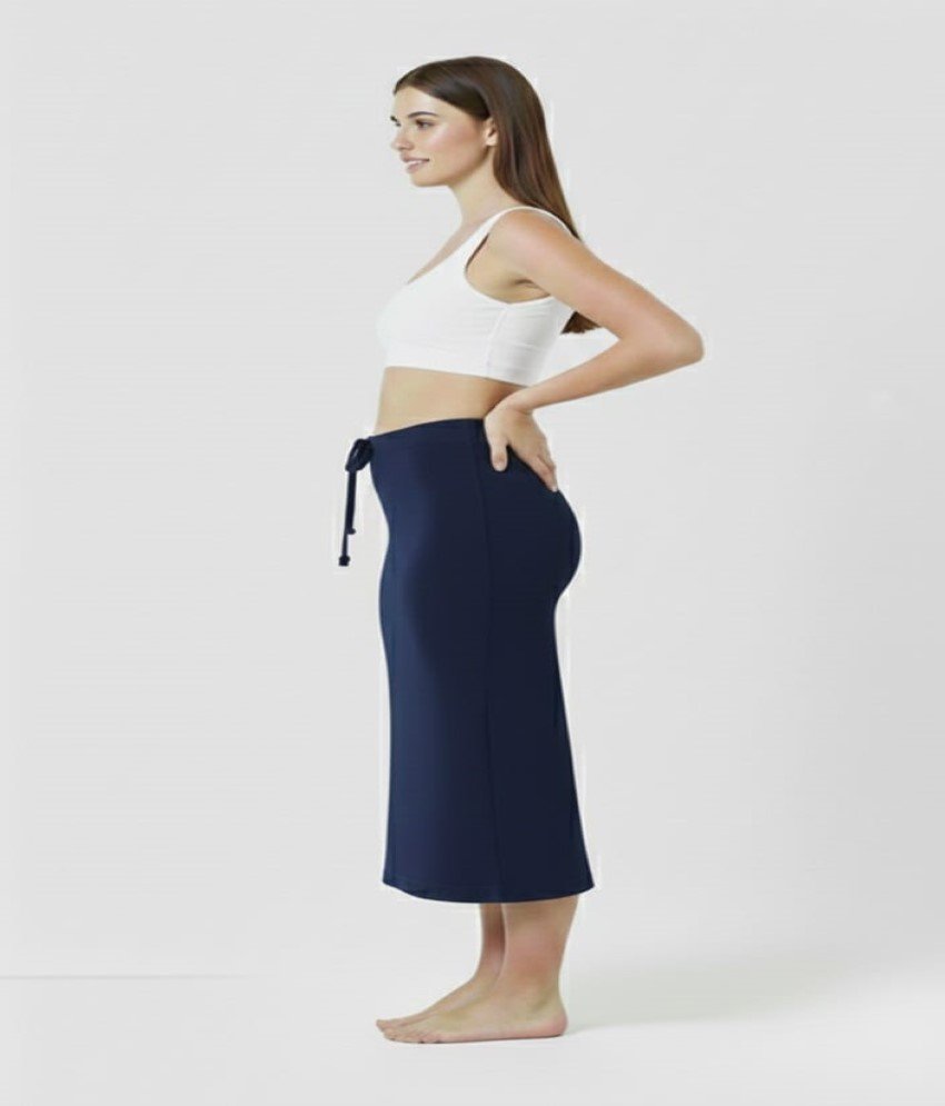 Deep Navy Blue Saree Shaper - Image 3