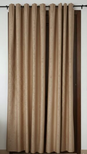 Beige Cream Premium Curtains – Pack of 2